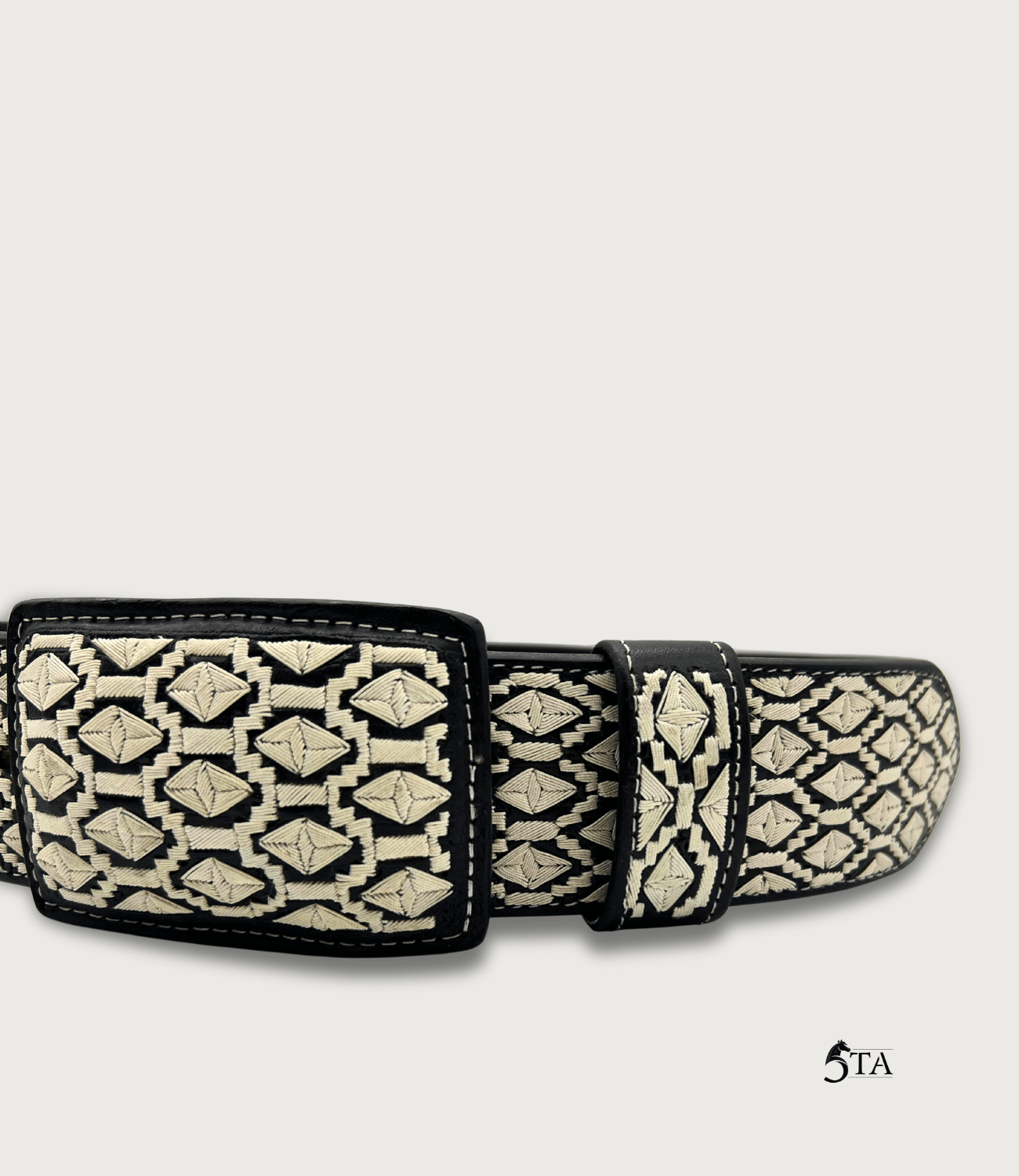 Cinto Piteado Fino Original Punta Diamante