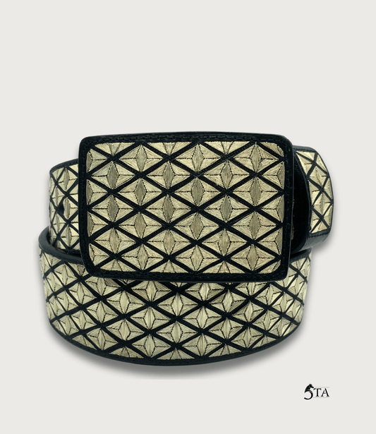 Cinto de Plata Original Punta Diamante