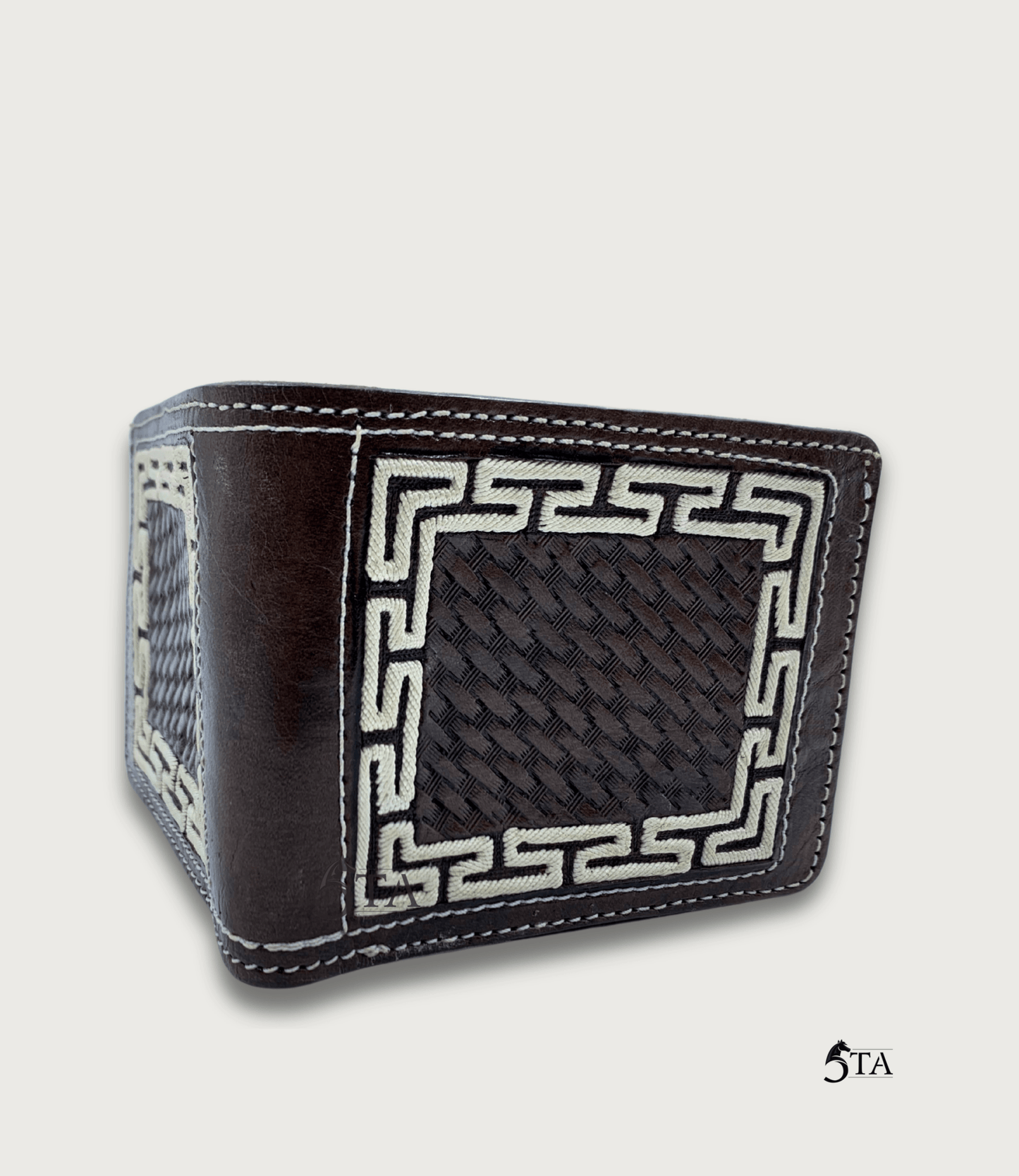 Cartera Piteada y Cincelada