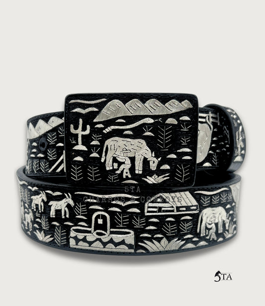 Cinto de Plata Original Mi Ranchito