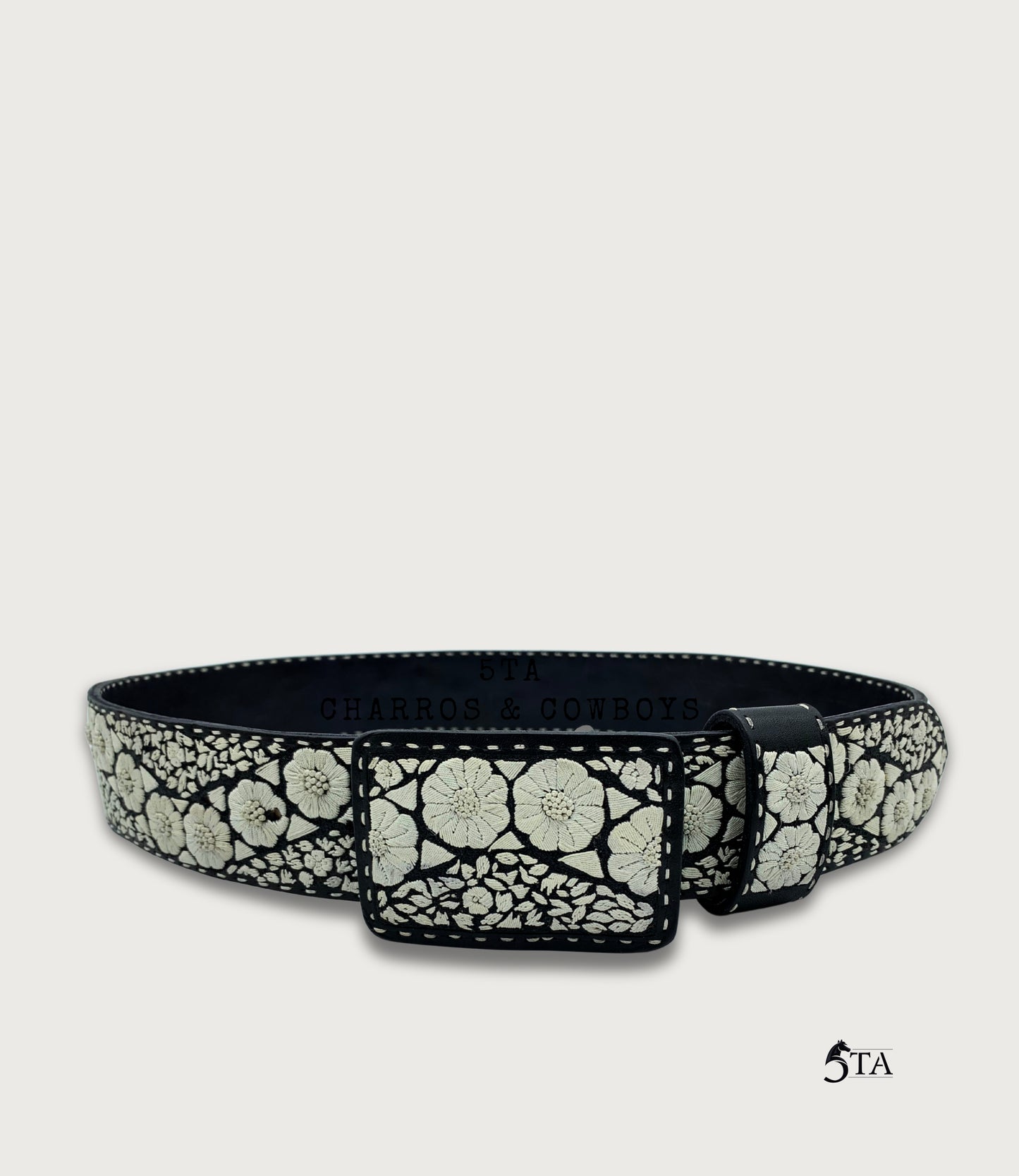 Cinto Piteado Fino Original Mil Hojas y Flores