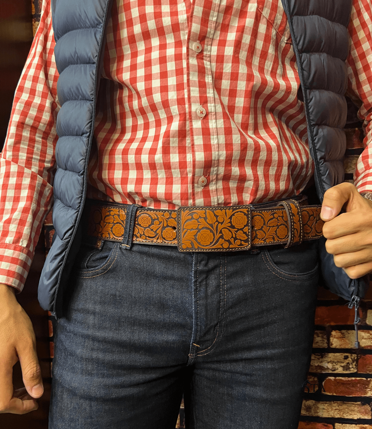 Cinto Láser Flor y Guía