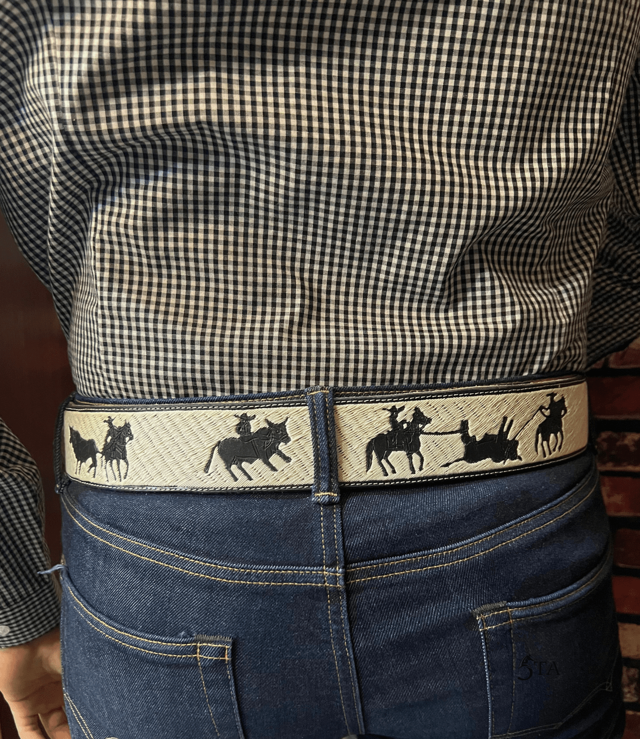 Cinto Piteado Original Suertes Charras