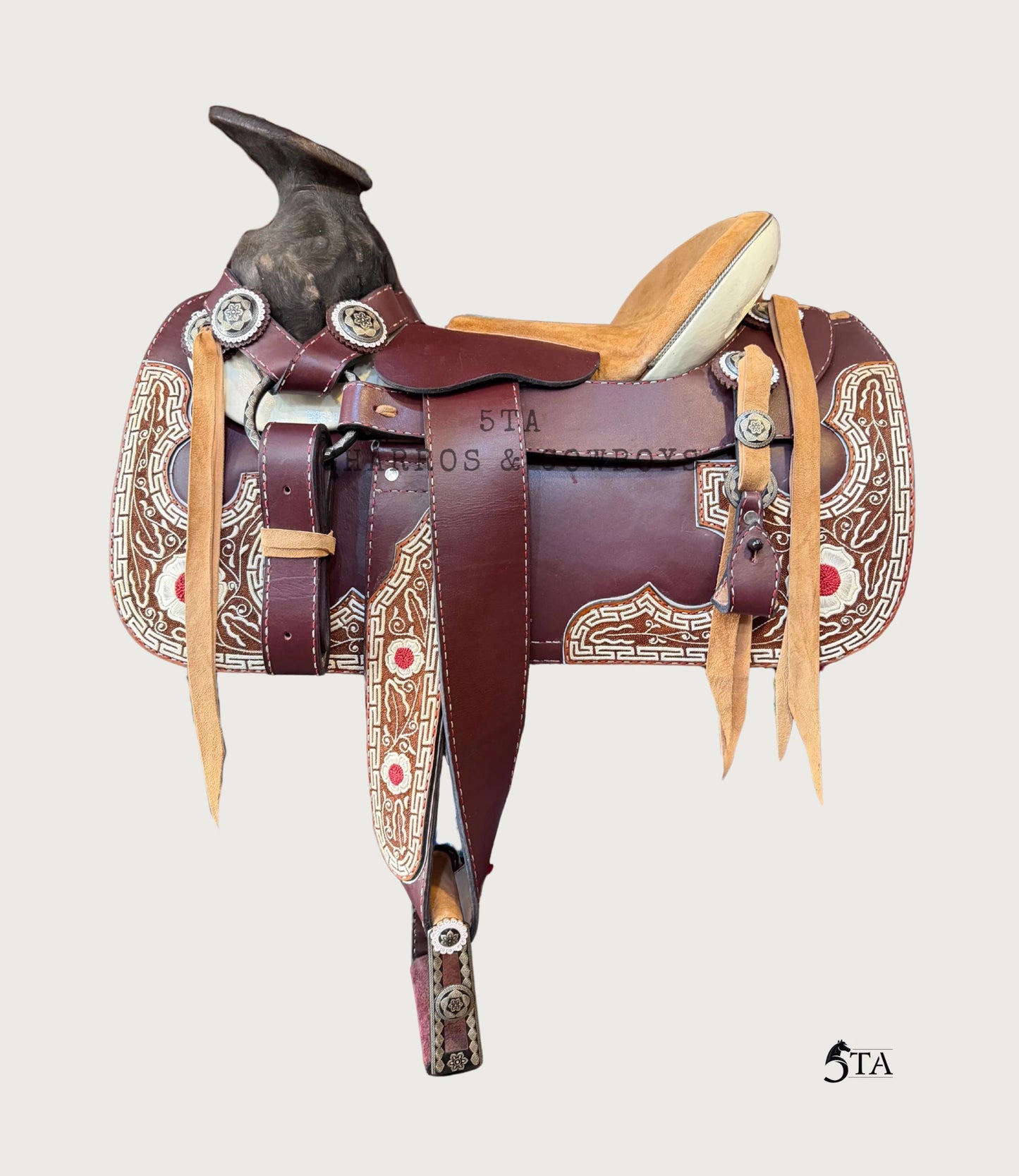 Montura Charra Piteada Basto Cuadrado