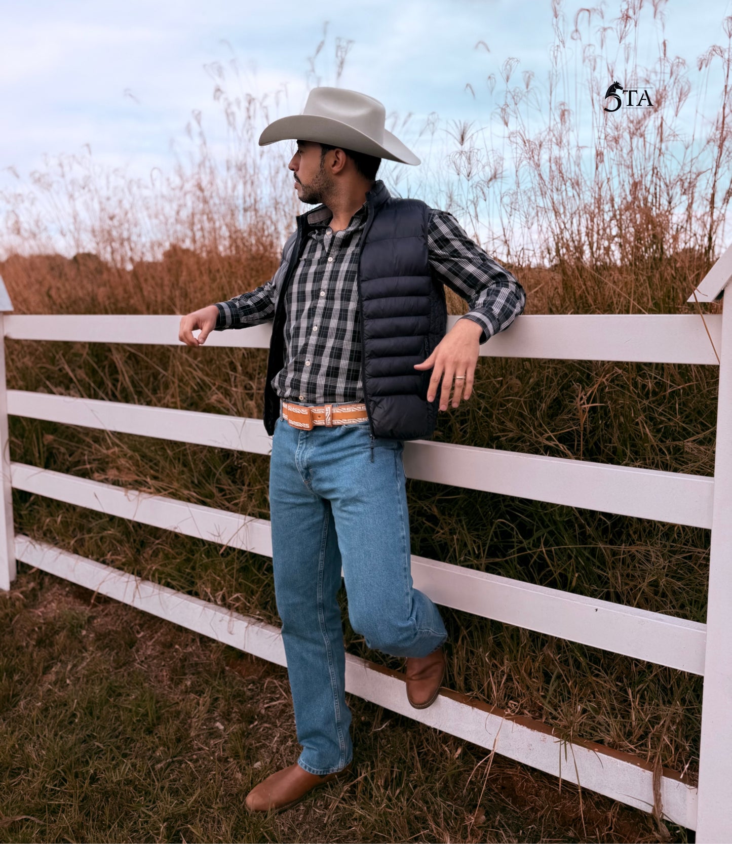 Cinto Piteado Original Greca Azteca