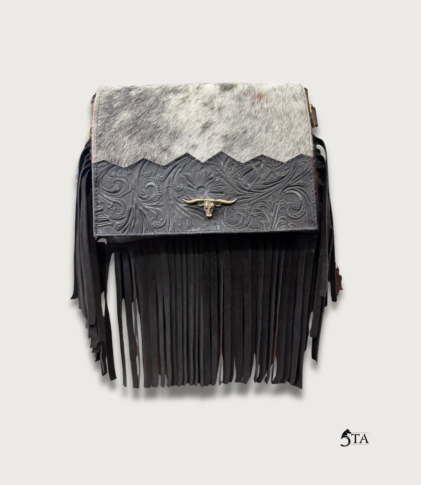 Bolso Vaquera con Pelo
