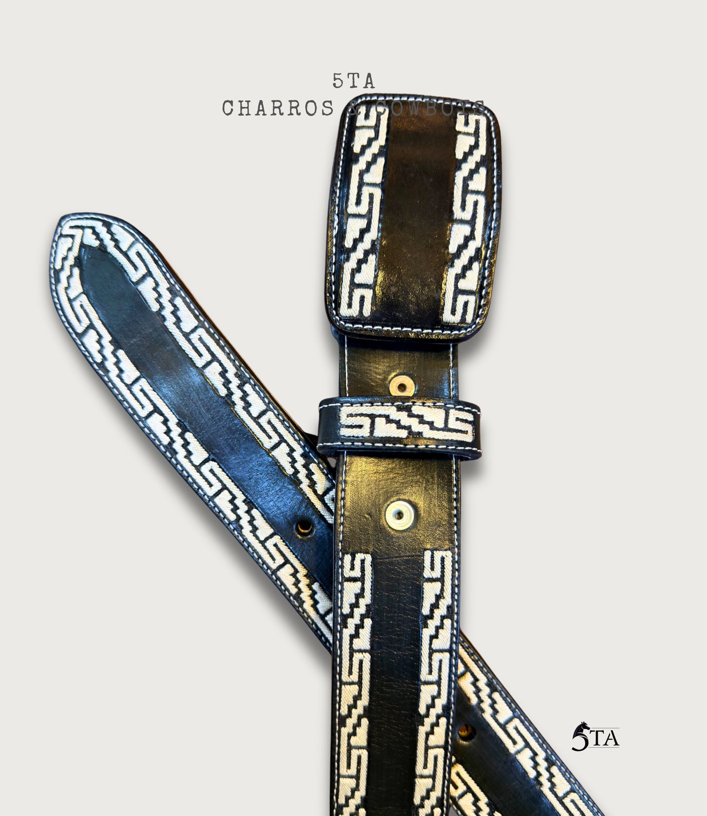 Cinto Piteado Original Greca Azteca