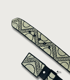 Cinto Piteado Fino Original Pirámides y Flores