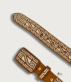 Cinto Piteado Original Media Greca y Azteca