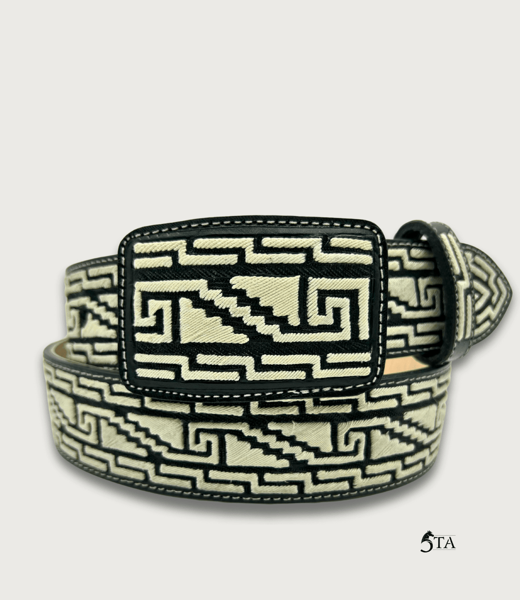Cinto Piteado Original Media Greca y Azteca