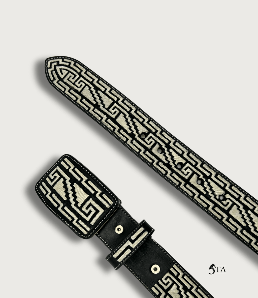 Cinto Piteado Original Media Greca y Azteca