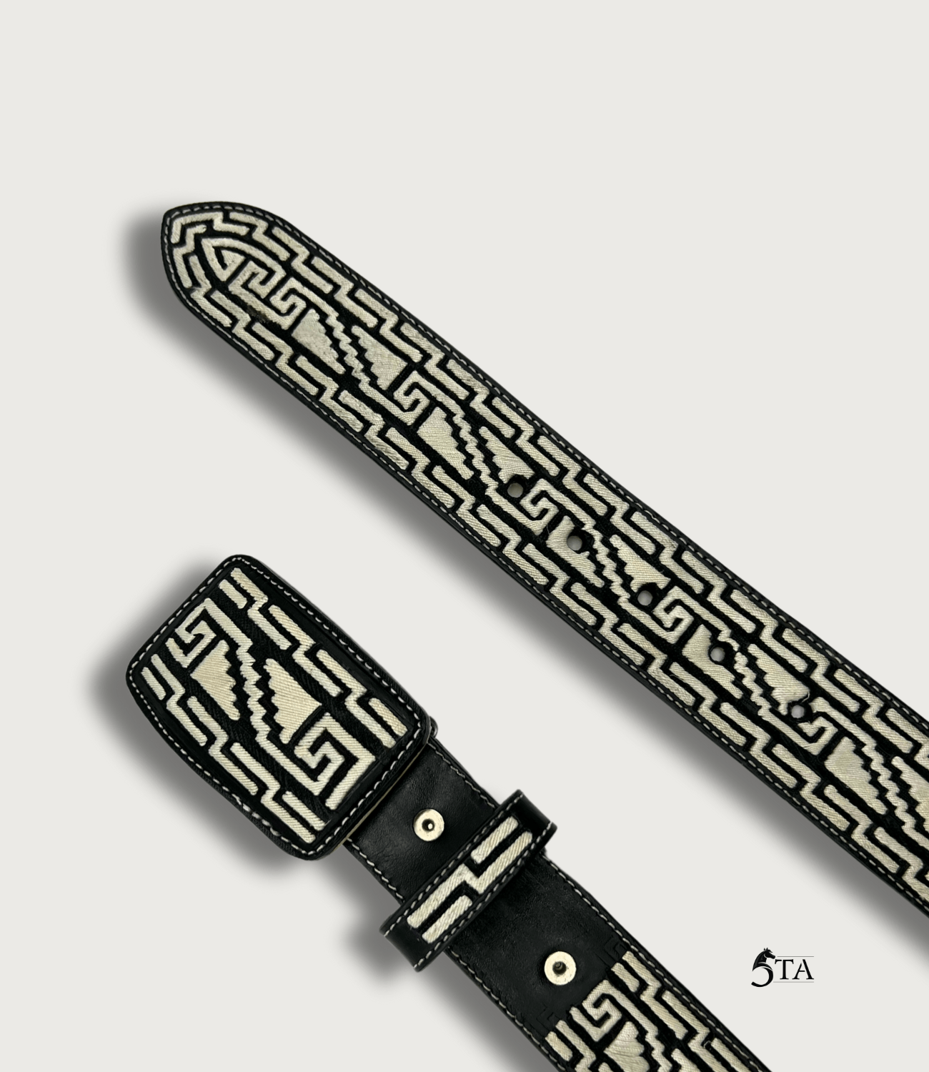 Cinto Piteado Original Media Greca y Azteca