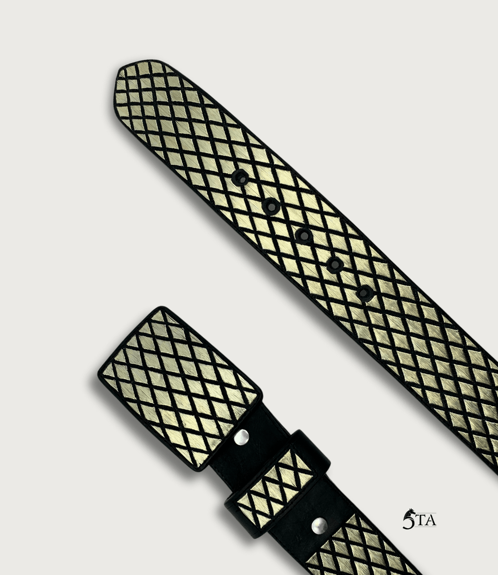 Cinto de Plata Original Rombos