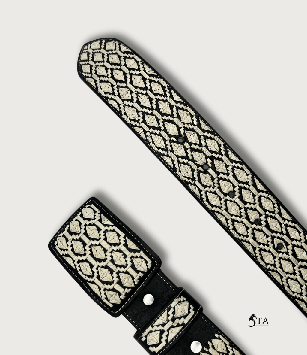 Cinto Piteado Fino Original Punta Diamante