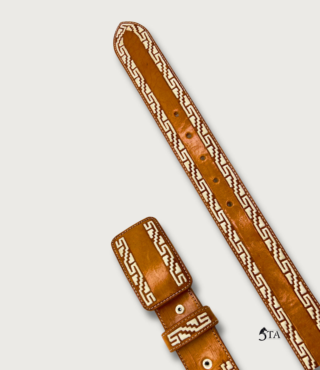 Cinto Piteado Original Greca Azteca