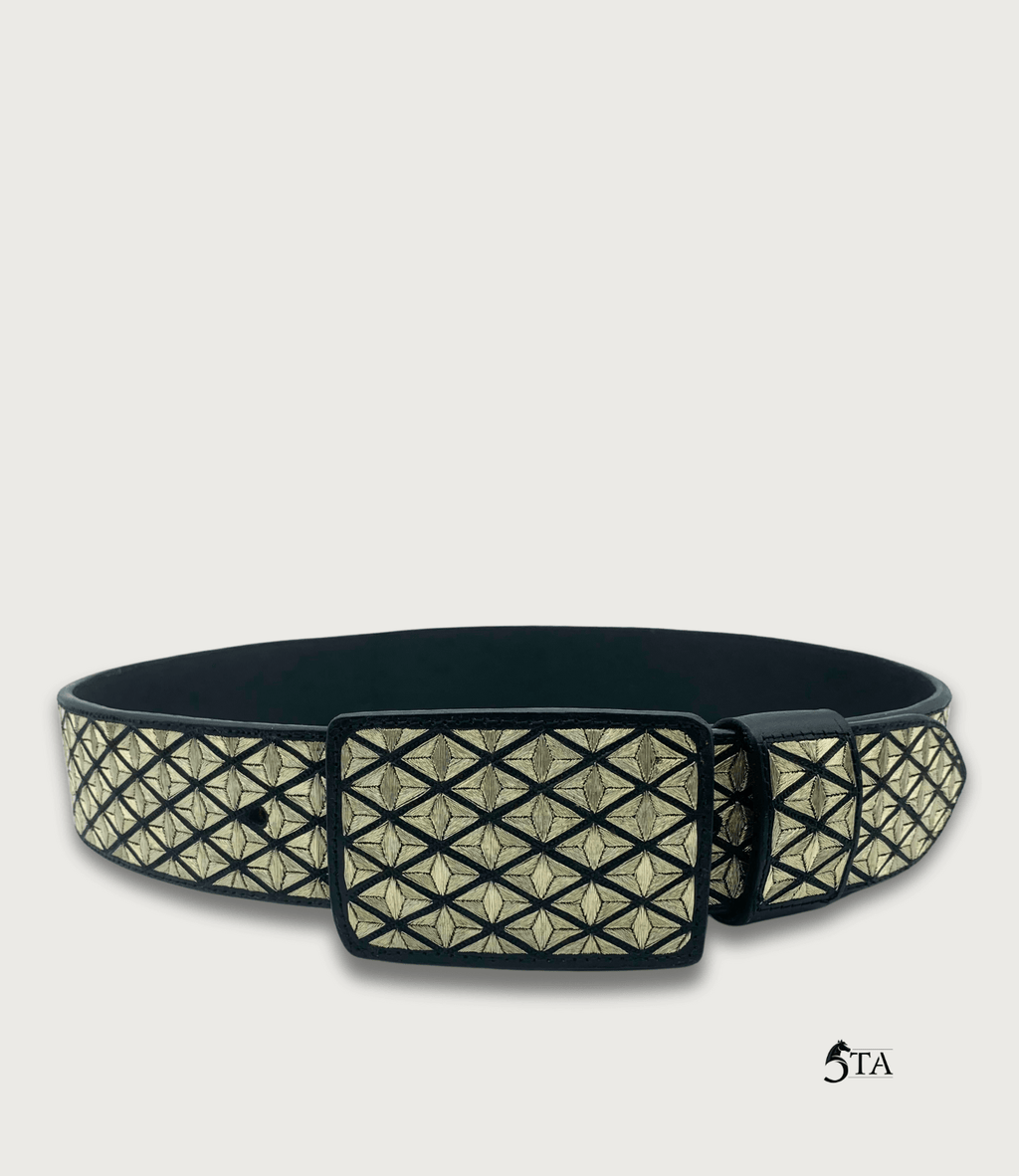 Cinto de Plata Original Punta Diamante