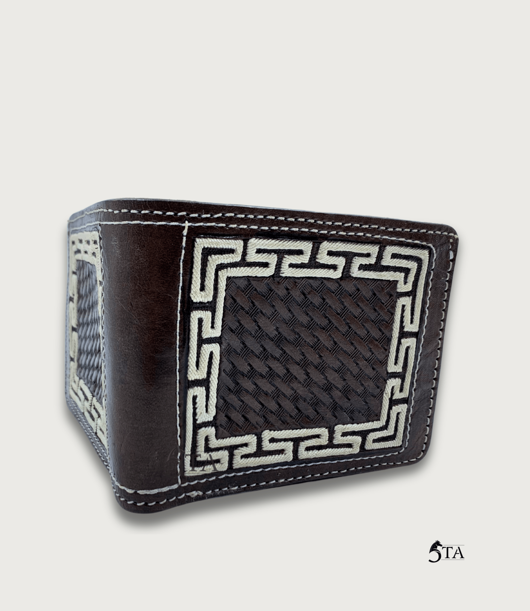 Cartera Piteada y Cincelada