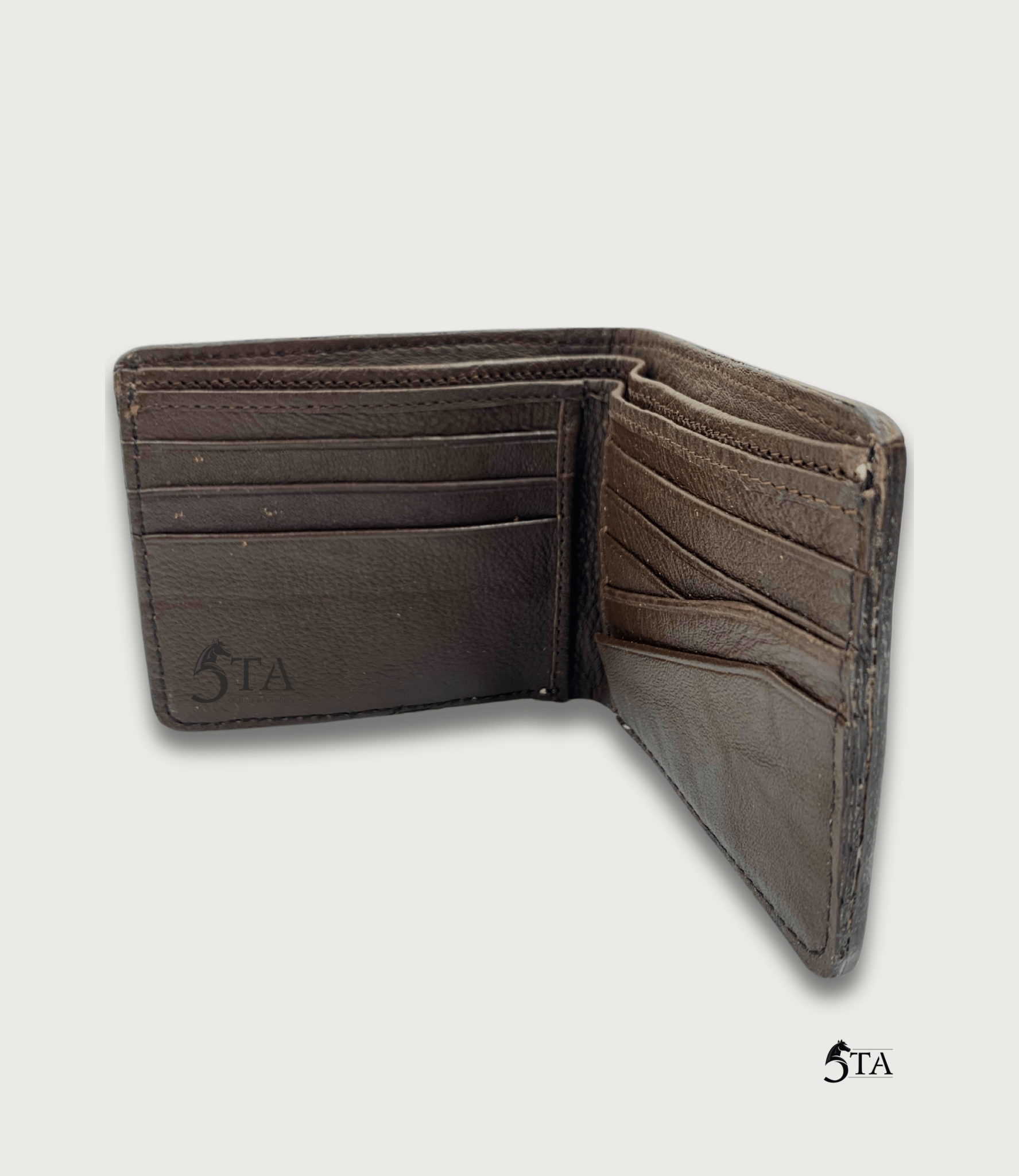 Cartera Piteada y Cincelada