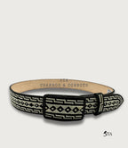 Cinto Piteado Original Media Greca y Diamante