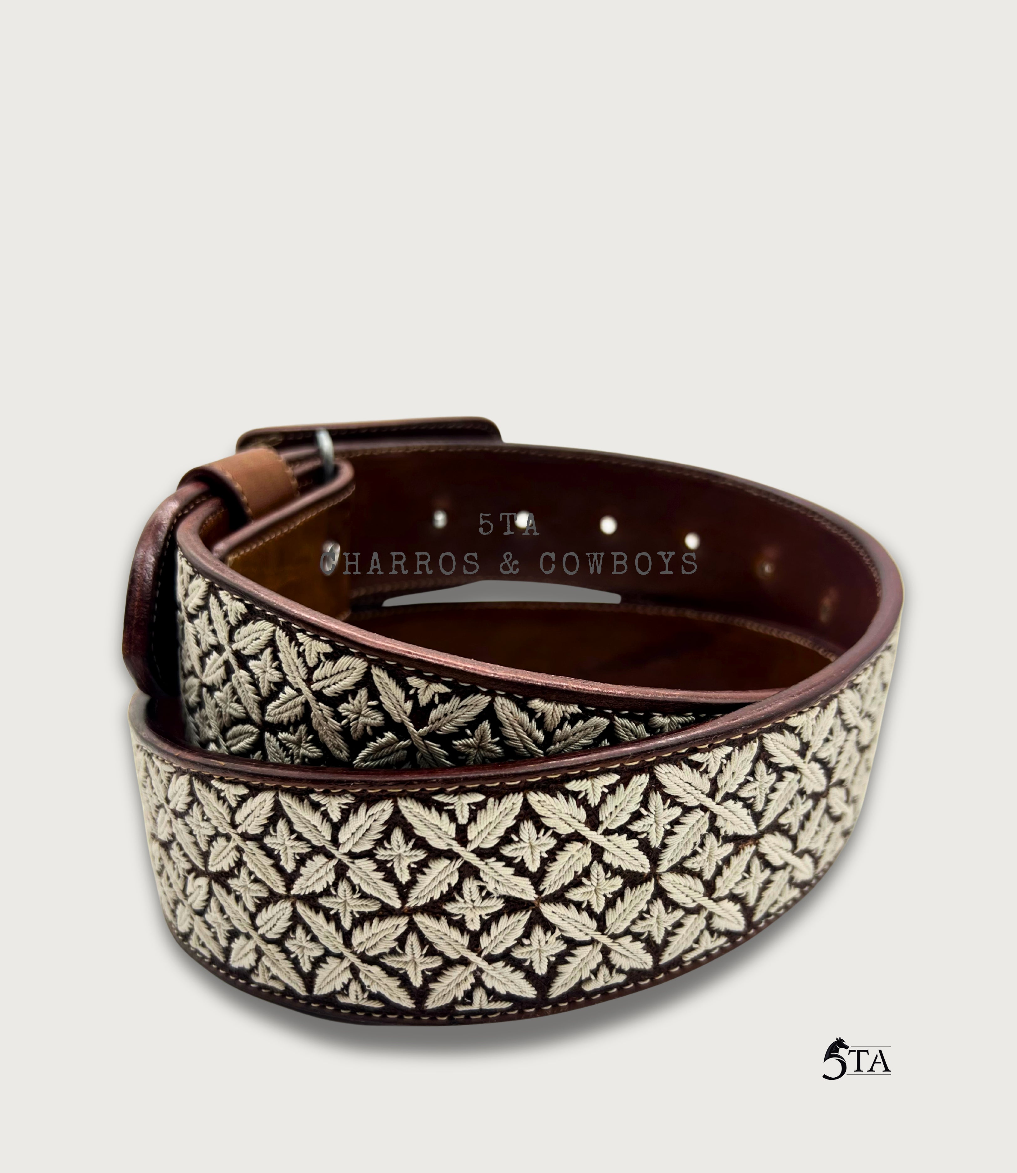 Cinto Piteado Fino Original Hojas