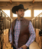 Chaleco en Genuina Piel de Ovino