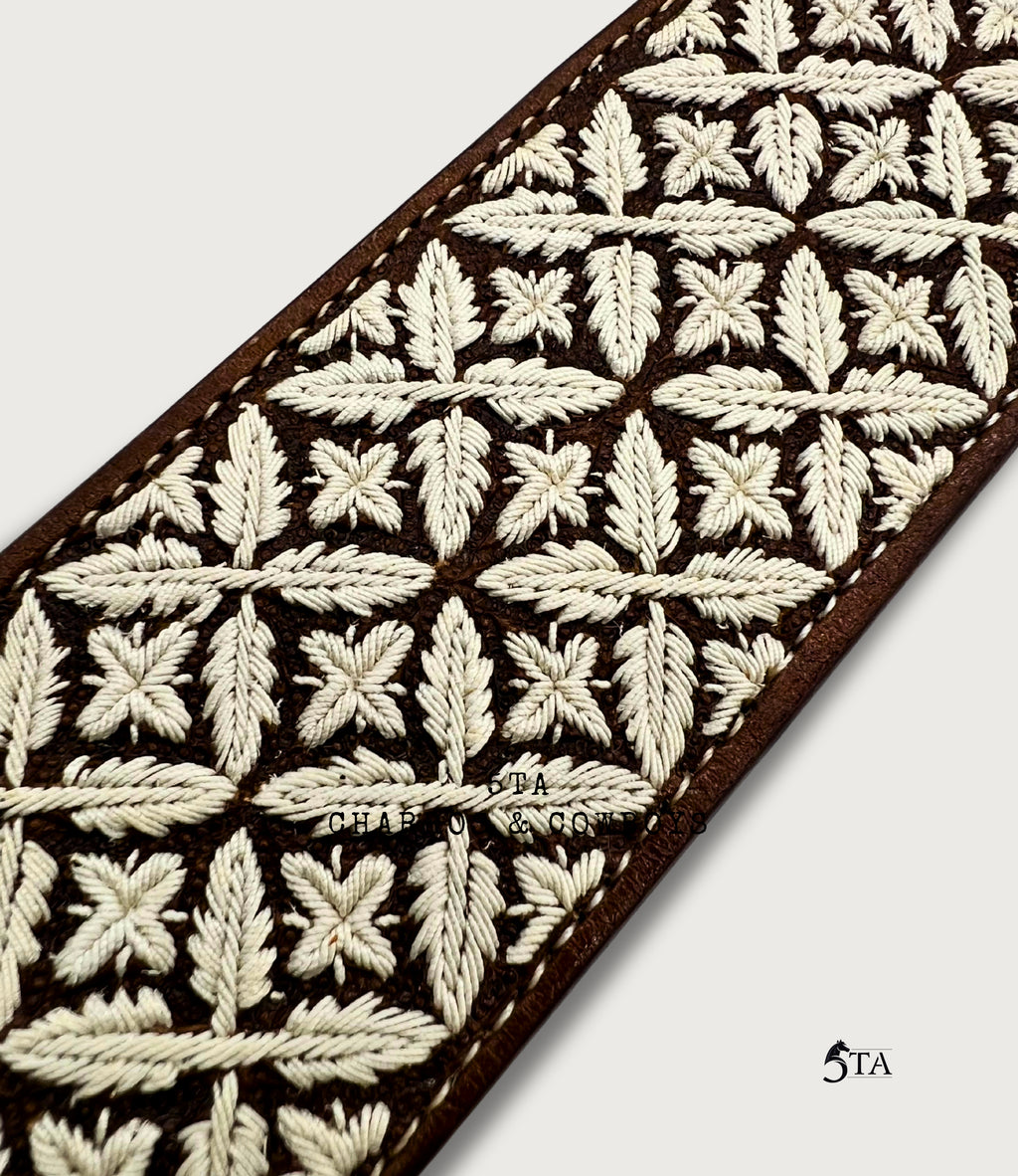 Cinto Piteado Fino Original Hojas