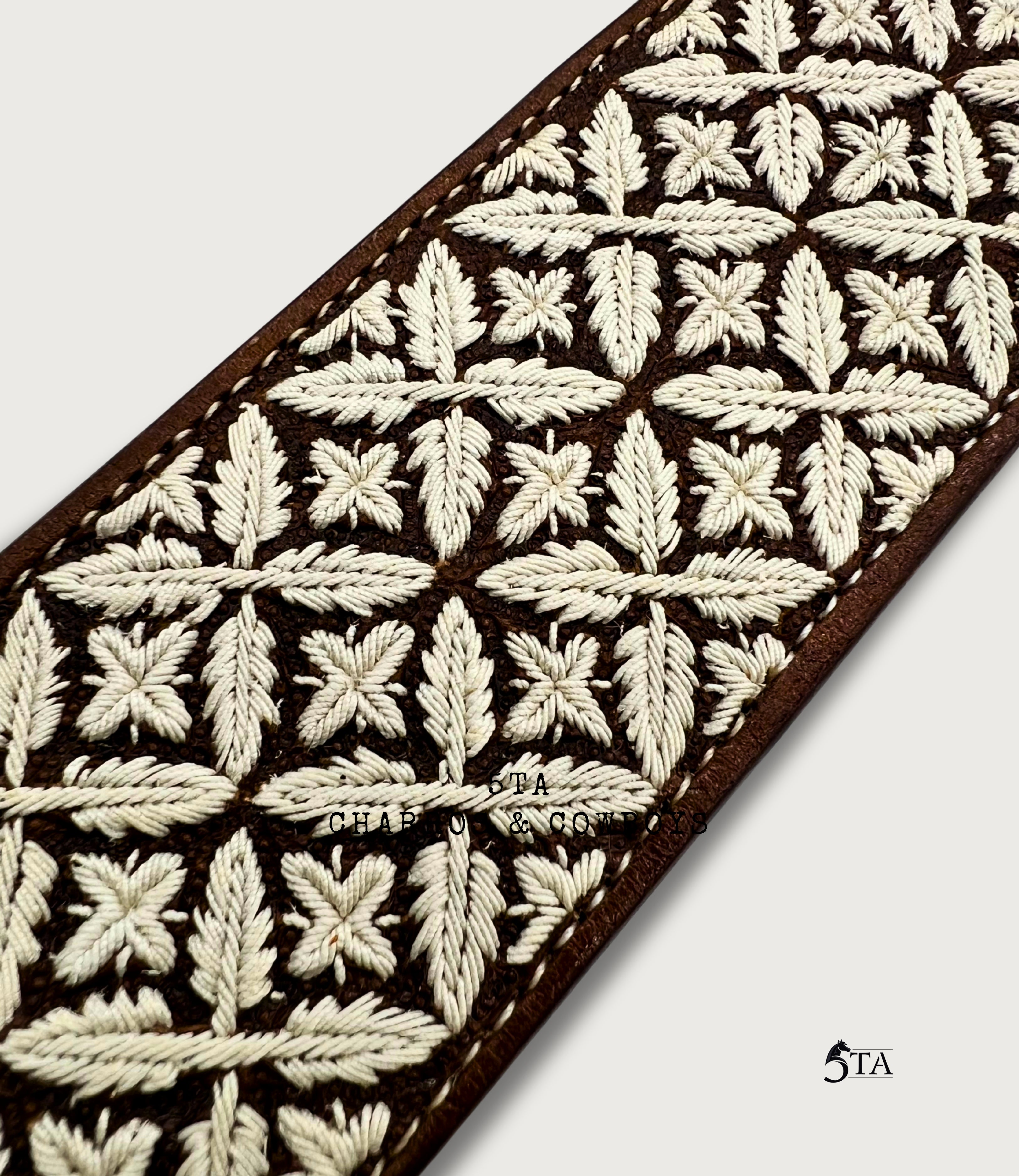 Cinto Piteado Fino Original Hojas