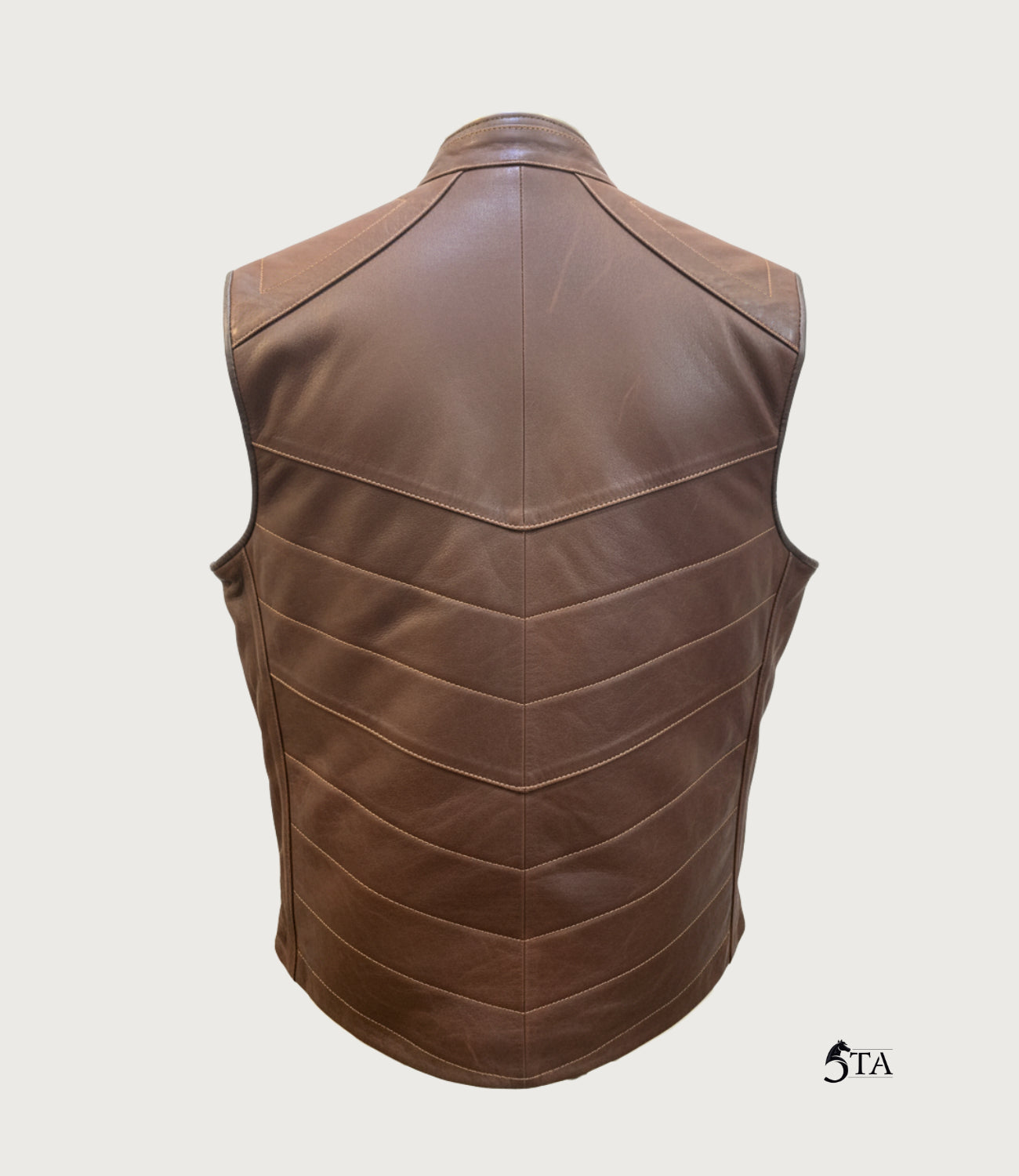 Chaleco en Genuina Piel de Ovino