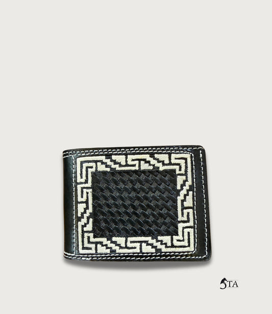 Cartera Piteada y Cincelada