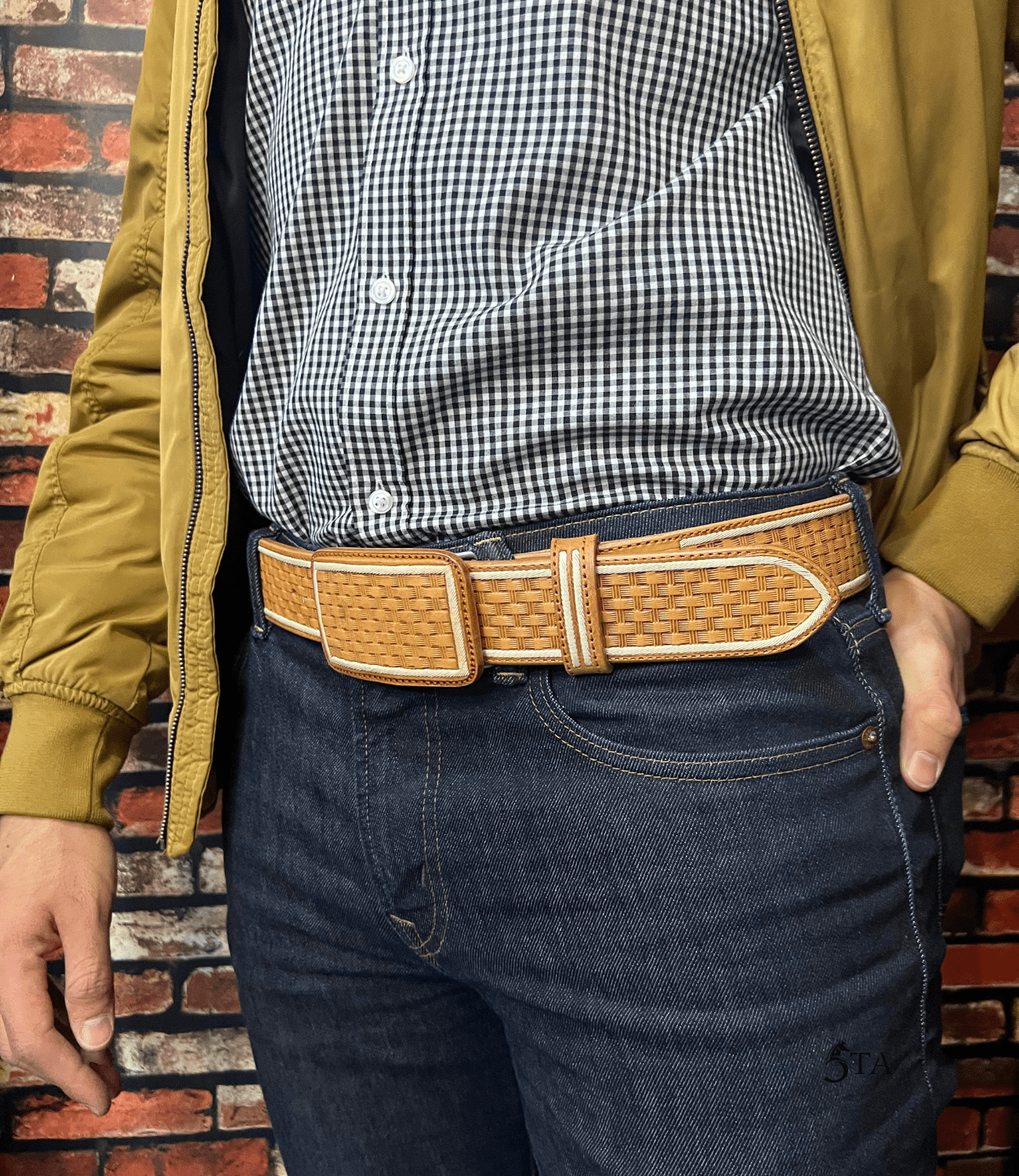 Cinto Piteado Original y Cincelado Petatillo