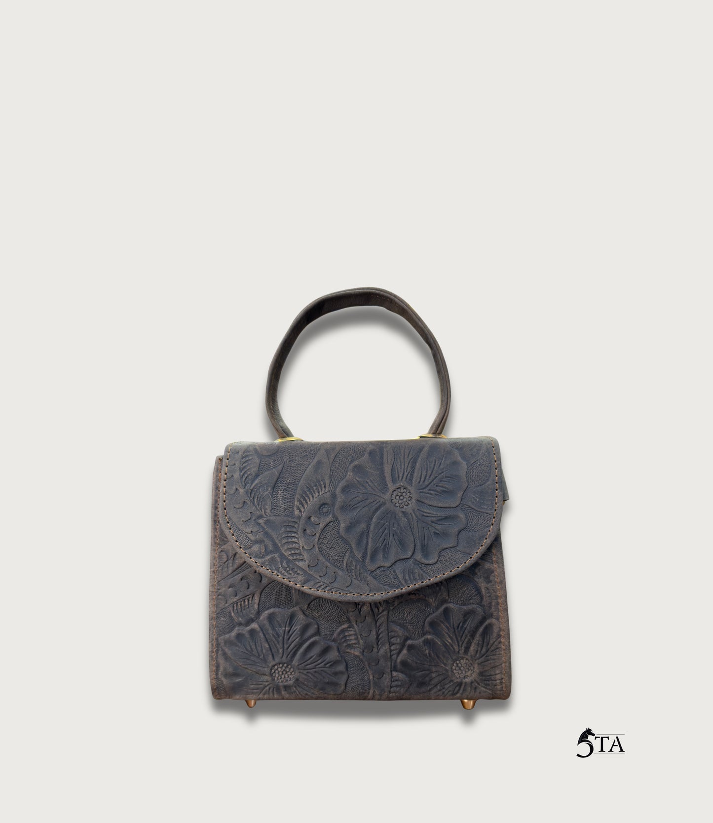 Bolso de Piel Troquelada Victoria