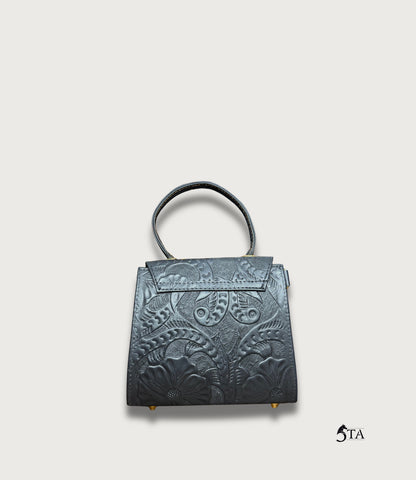 Bolso de Piel Troquelada Victoria