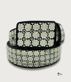 Cinto Piteado Fino Original Flores y Nudos