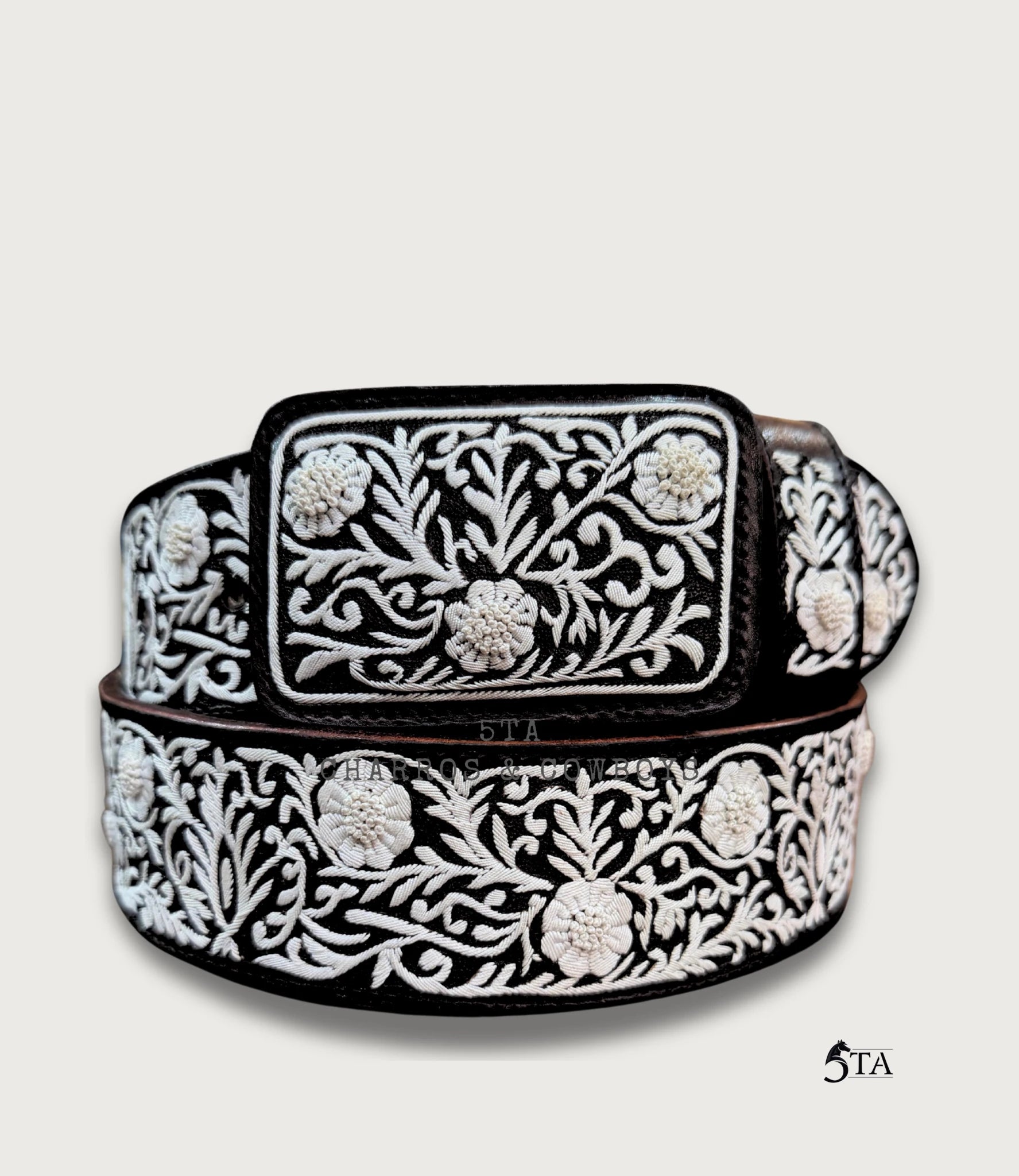 Cinto Piteado Fino Original Flor con Nudos