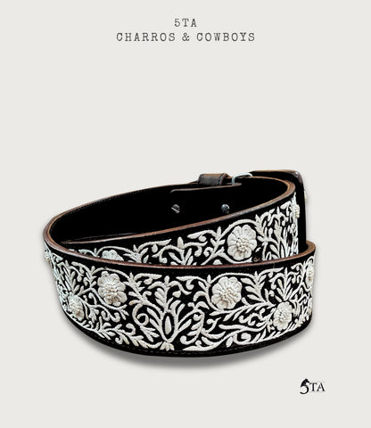 Cinto Piteado Fino Original Flor con Nudos