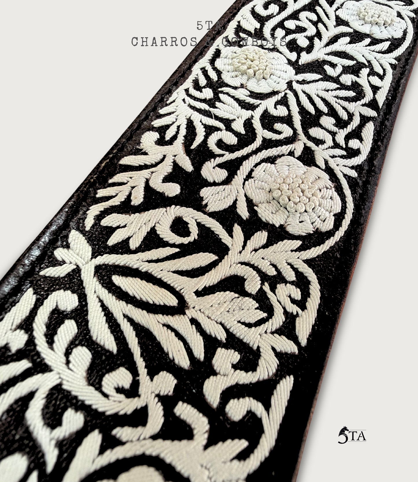 Cinto Piteado Fino Original Flor con Nudos