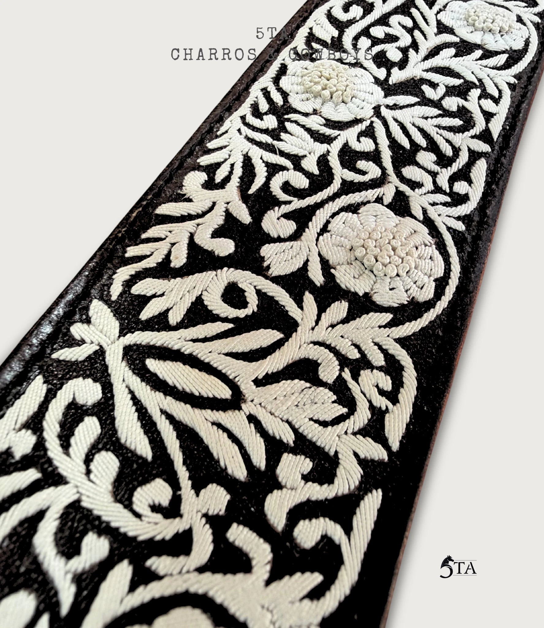 Cinto Piteado Fino Original Flor con Nudos