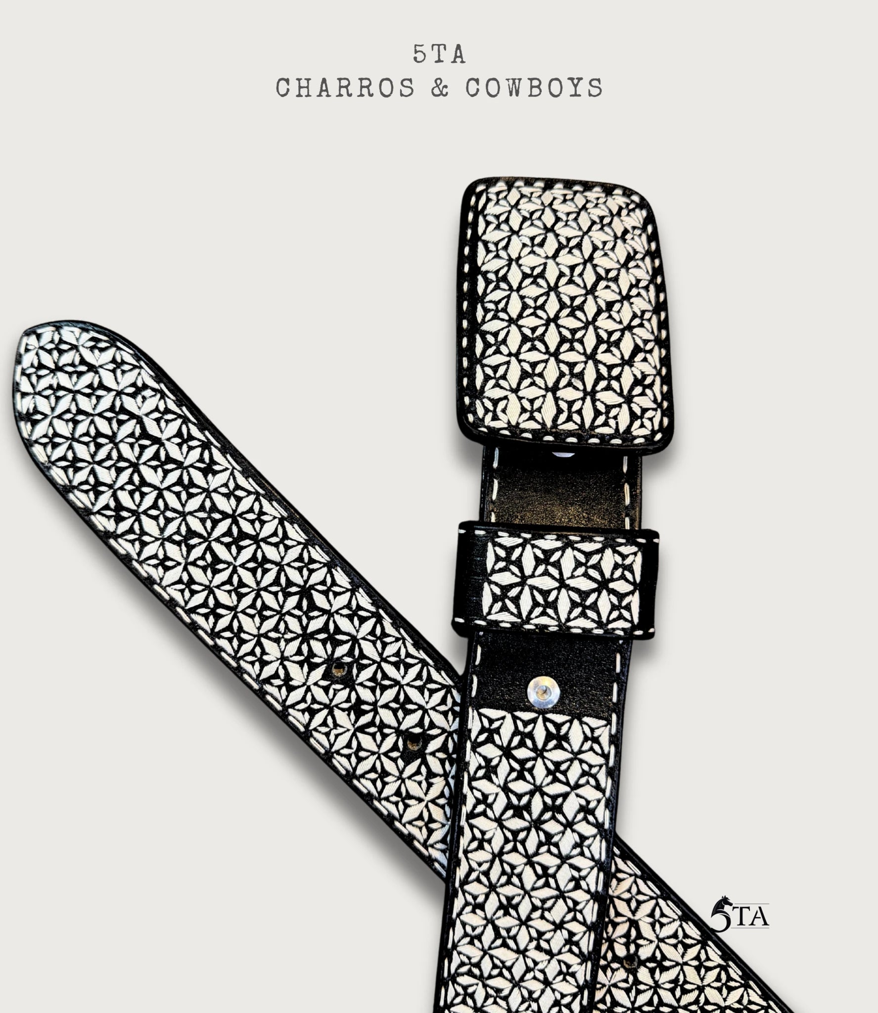 Cinto Piteado Fino Original Estrellas