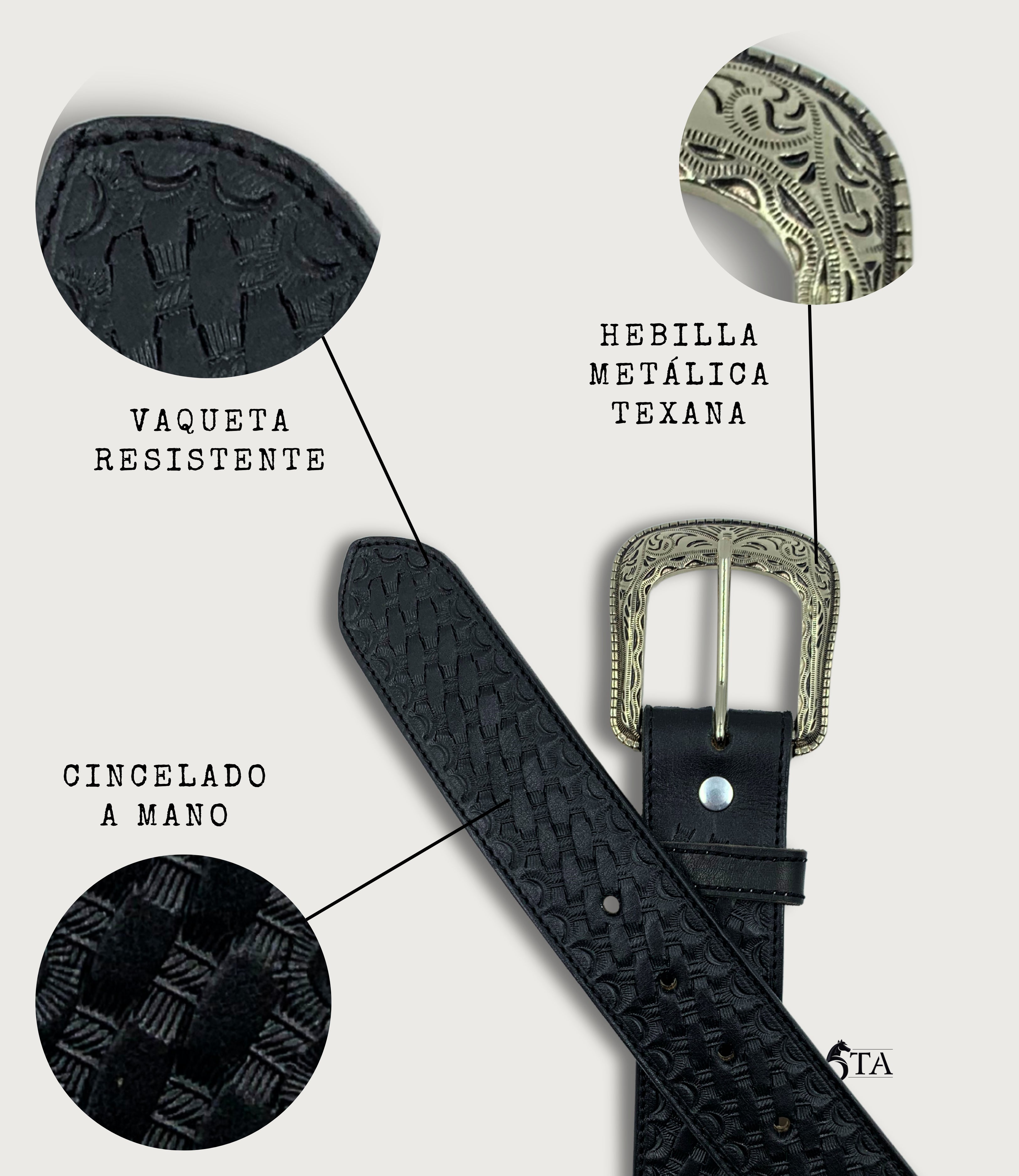 Cinto Cincelado a Mano WORK