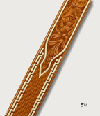 Cinto Texano Piteado Original y Cincelado a Mano