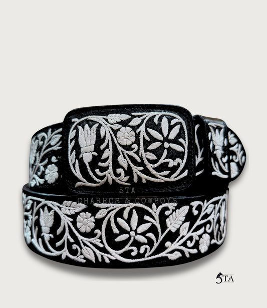 Cinto Piteado Fino Original Flor y Boton
