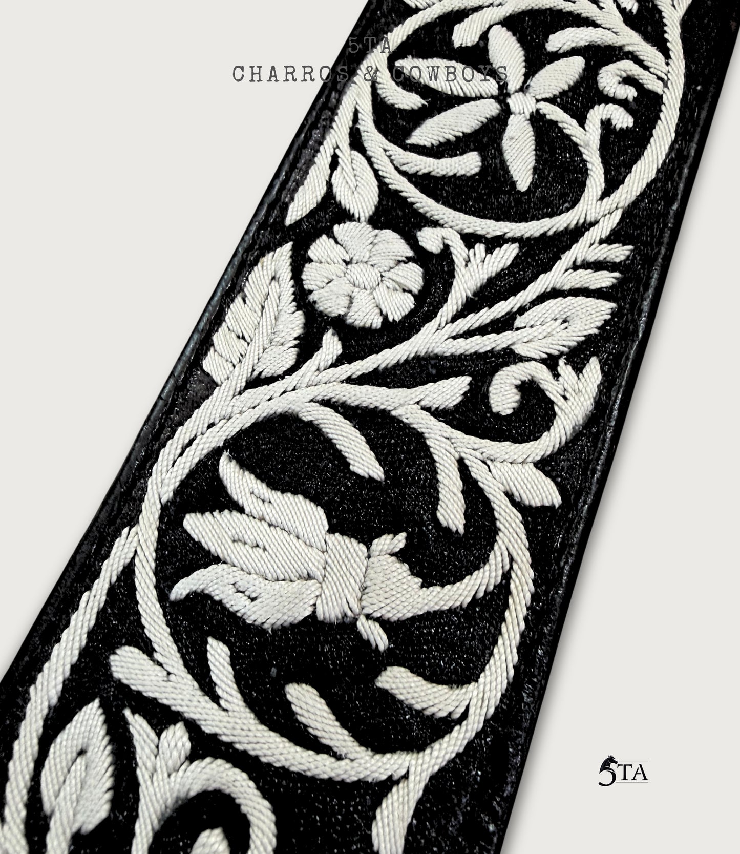Cinto Piteado Fino Original Flor y Boton