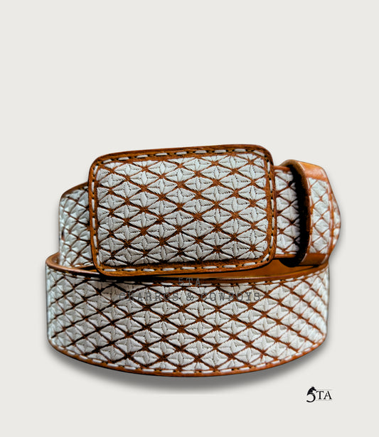 Cinto Piteado Fino Original Punta Diamante