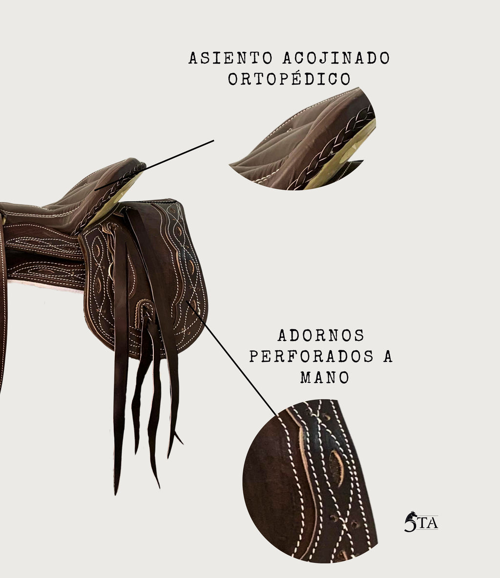 Montura Cola de Pato con Cantinas WORK