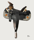 Montura Charra Piteada Piel Látigo Americana