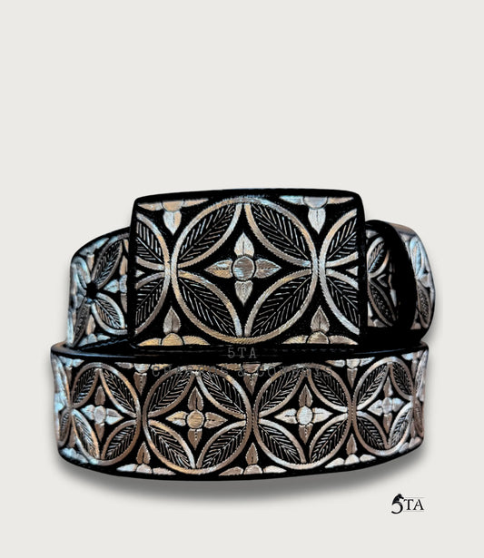 Cinto de Plata Original Aros y Laurel