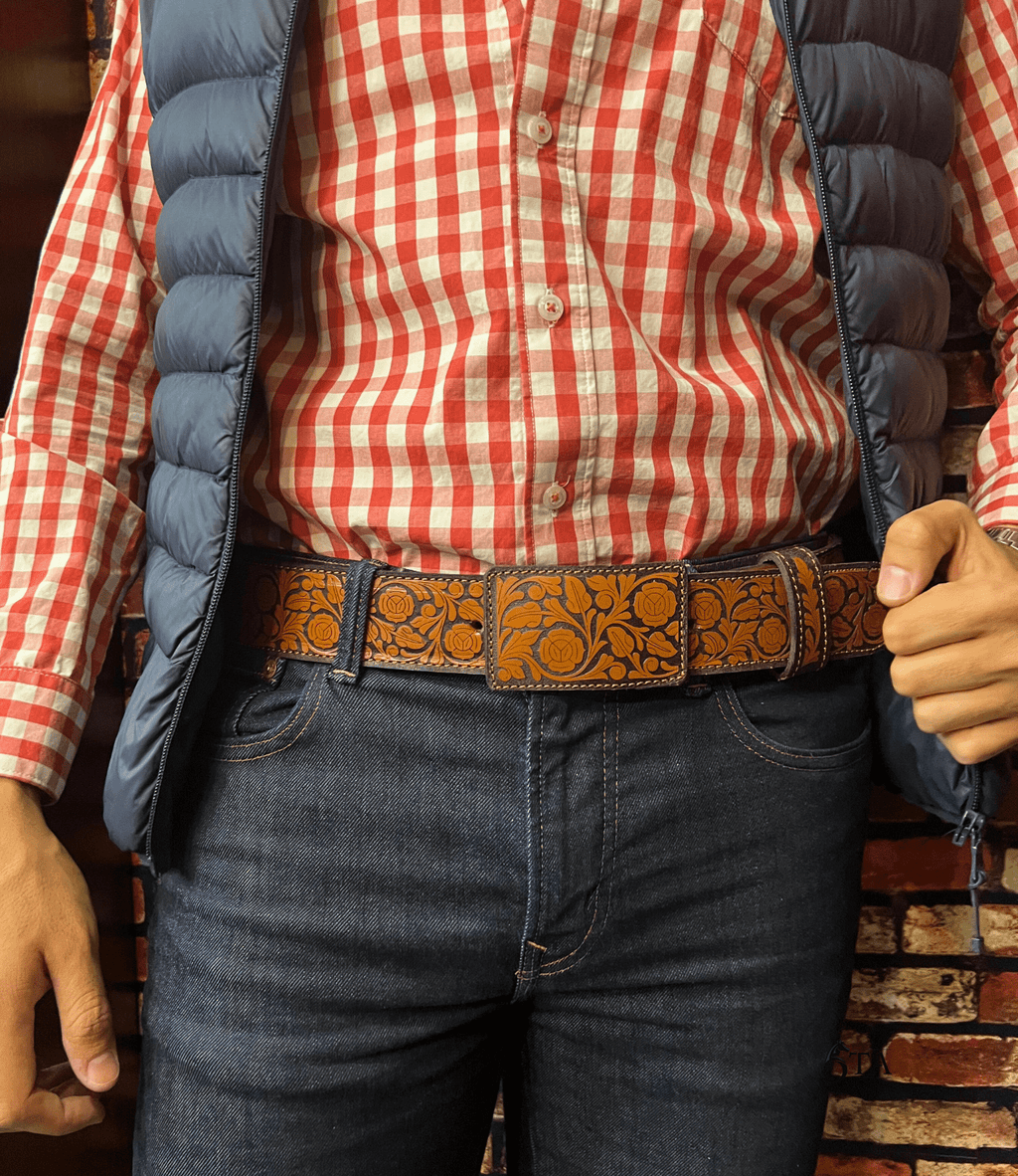 Cinto Láser Flor y Guía