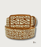 Cinto Piteado Original Greca y Escalera