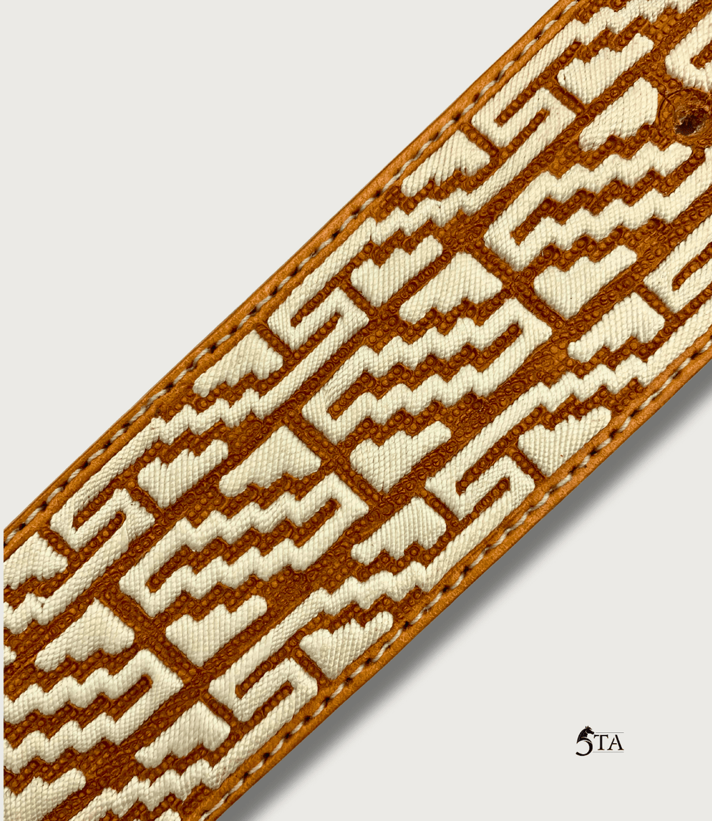 Cinto Piteado Original Greca y Escalera