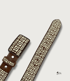 Cinto Piteado Original Greca y Escalera